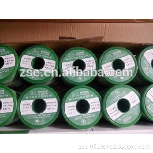 China supplier high-purity environmental lead free tin solder wire for welding